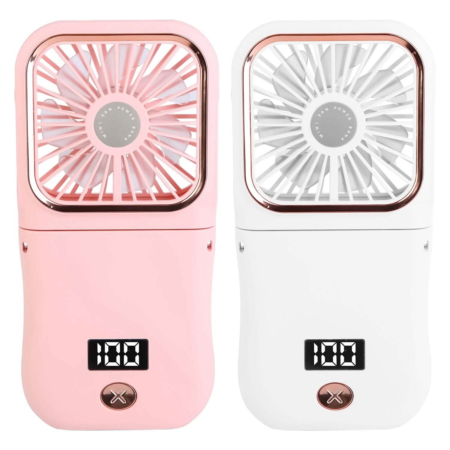 5-in-1 Folding Rechargeable Hands Free Mini Fan DailySale