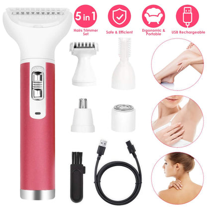 5-in-1 Lady Electric Razor DailySale