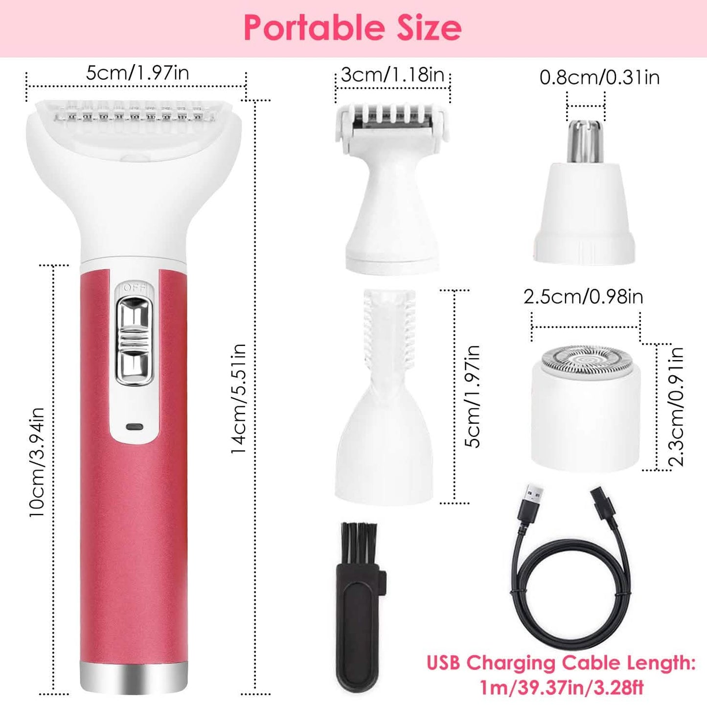 5-in-1 Lady Electric Razor DailySale