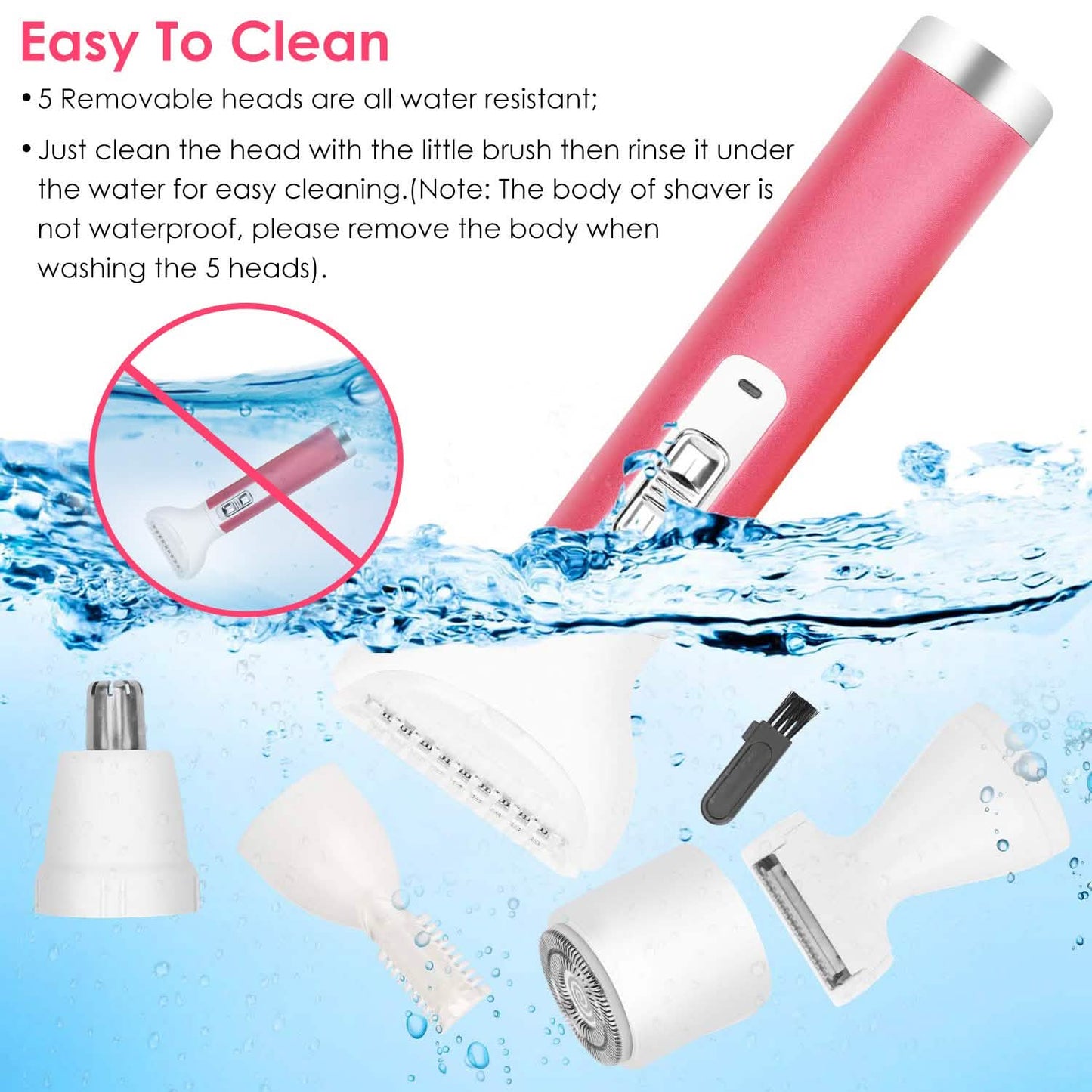 5-in-1 Lady Electric Razor DailySale