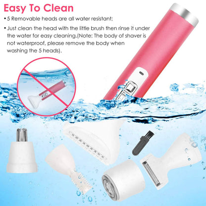 5-in-1 Lady Electric Razor DailySale