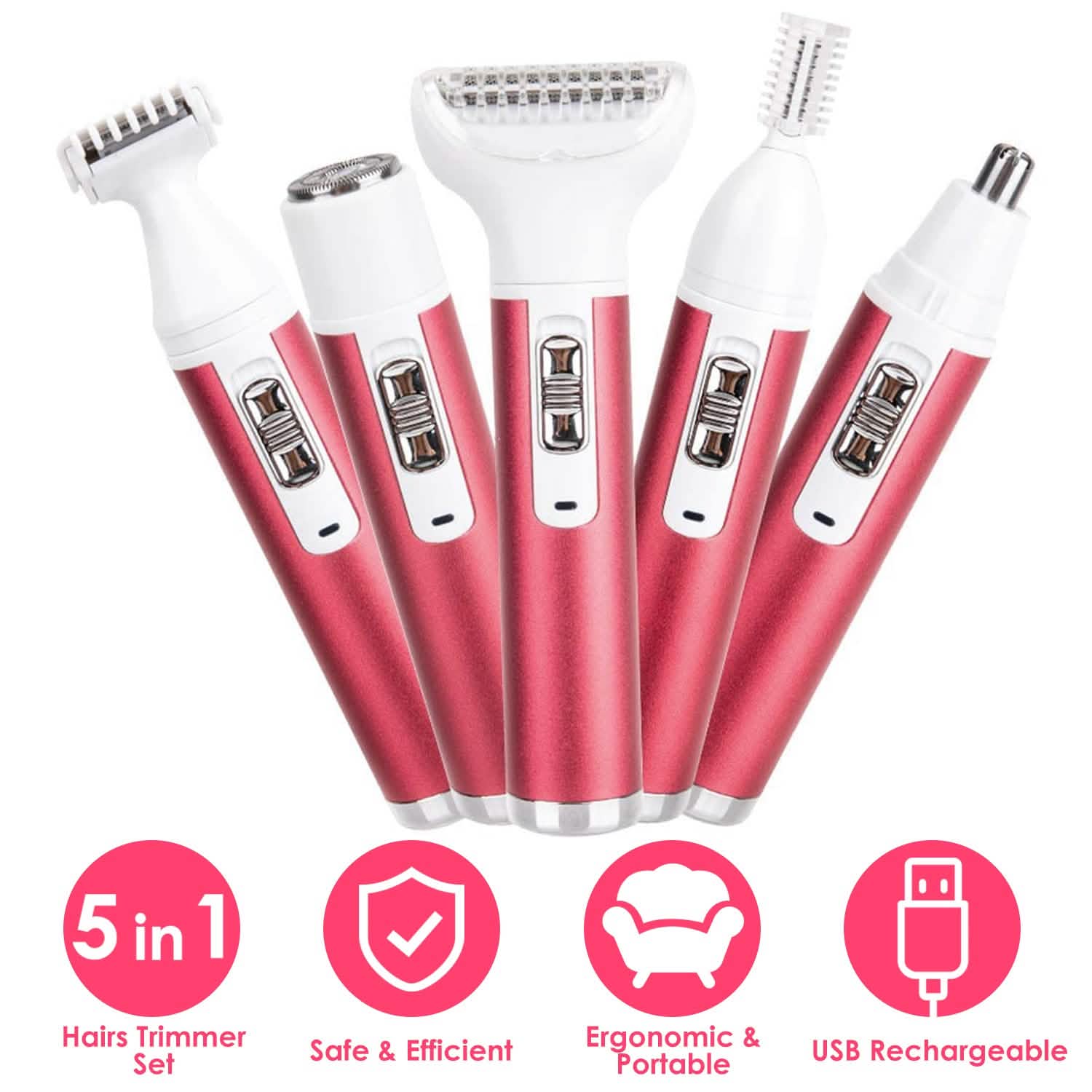 5-in-1 Lady Electric Razor DailySale