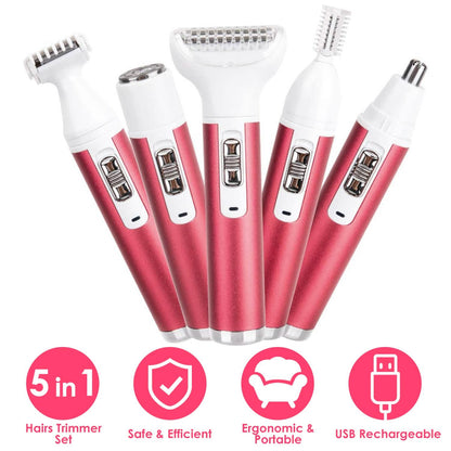 5-in-1 Lady Electric Razor DailySale
