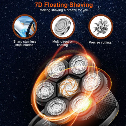 5-in-1 Rechargeable Cordless Trimmer Shaver Kit DailySale