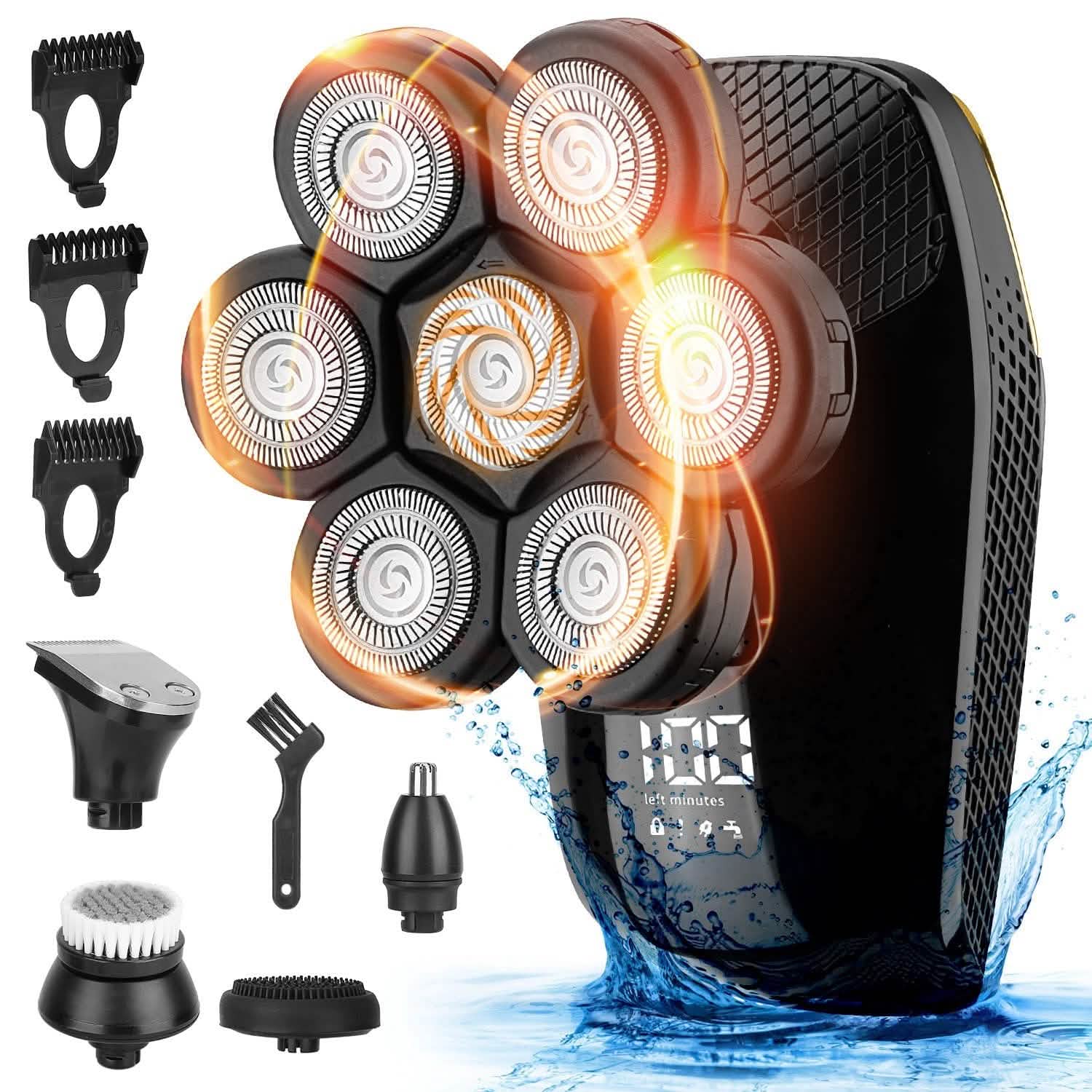 5-in-1 Rechargeable Cordless Trimmer Shaver Kit DailySale
