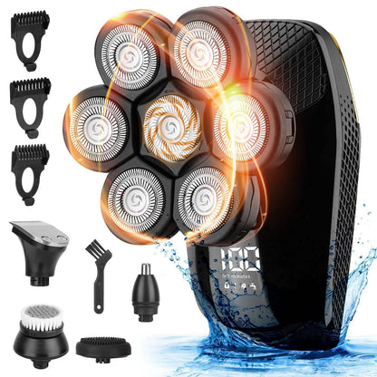 5-in-1 Rechargeable Cordless Trimmer Shaver Kit DailySale