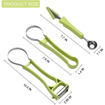 5-in-1 Stainless Steel Fruit Carving Tools DailySale