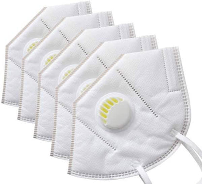 5 Layers KN95 Face Mask with Breathing Valve DailySale