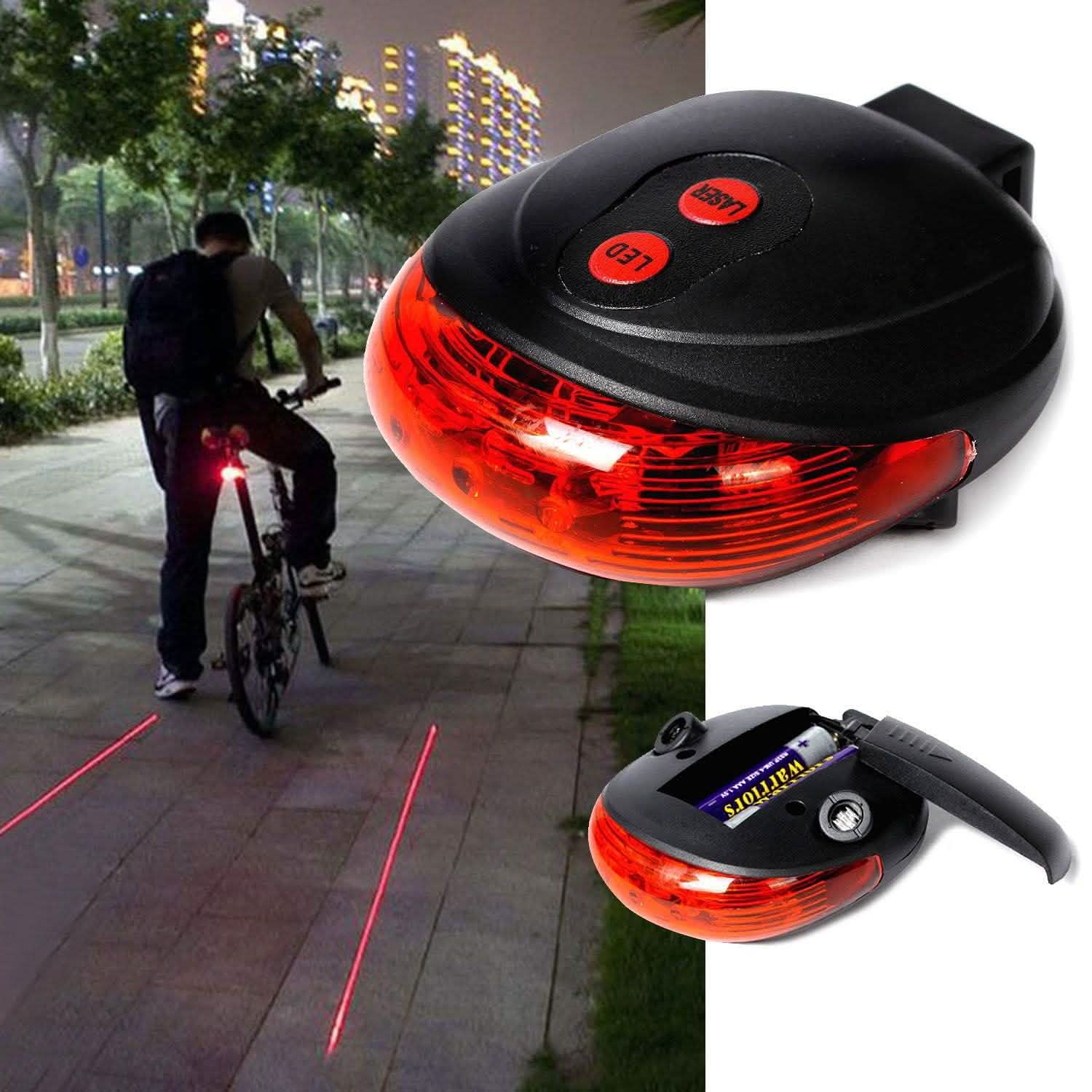 5 LED Rear Bike Safety Light DailySale