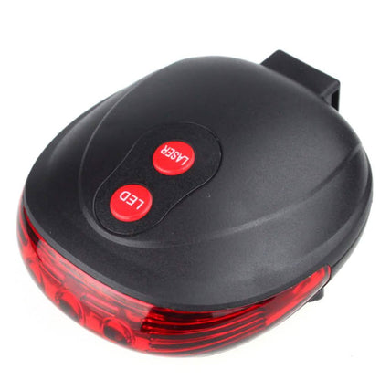 5 LED Rear Bike Safety Light DailySale