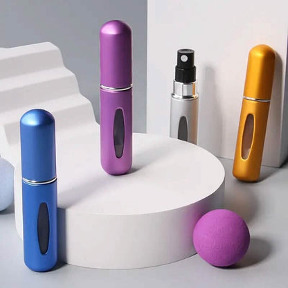 5-Pack: 0.17 Oz Matte Mini Perfume Atomizers DailySale