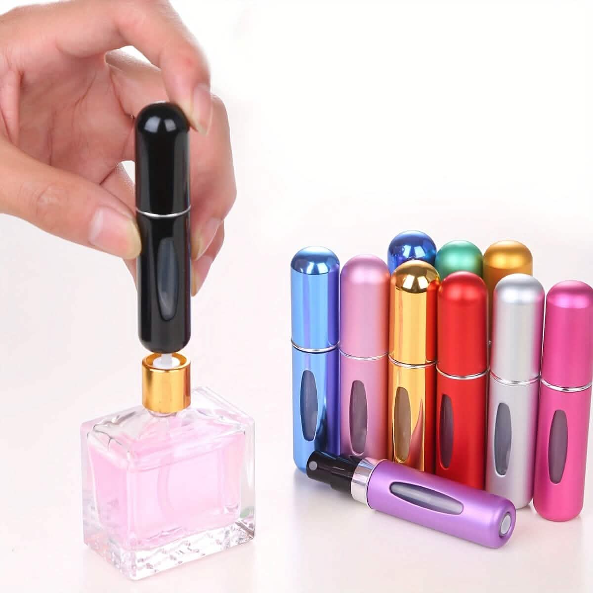5-Pack: 0.17 Oz Matte Mini Perfume Atomizers DailySale