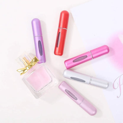 5-Pack: 0.17 Oz Matte Mini Perfume Atomizers DailySale