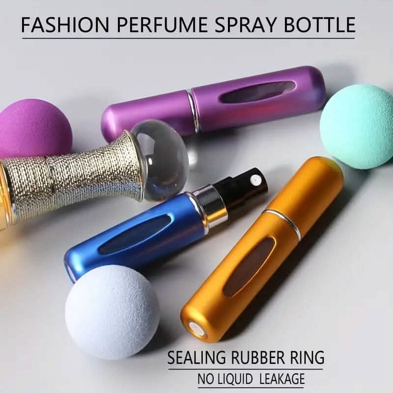 5-Pack: 0.17 Oz Matte Mini Perfume Atomizers DailySale