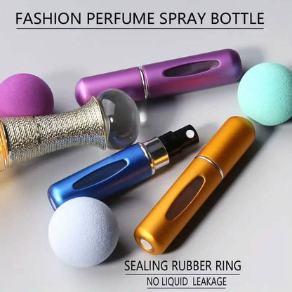 5-Pack: 0.17 Oz Matte Mini Perfume Atomizers DailySale