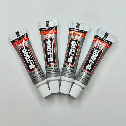 5-Pack: B-7000 Adhesive Glue for Jewelry, Plastic, Metal, Glass, Ceramic DailySale