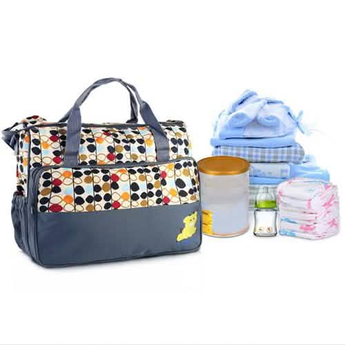 5-Pack: Baby Nappy Diaper Bag Set DailySale