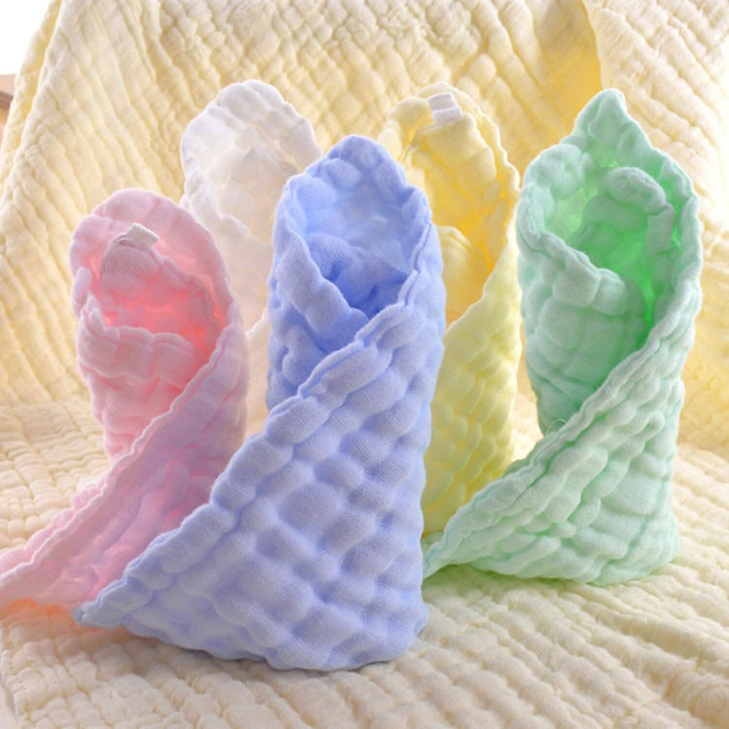 5-Pack: Baby Washcloths DailySale
