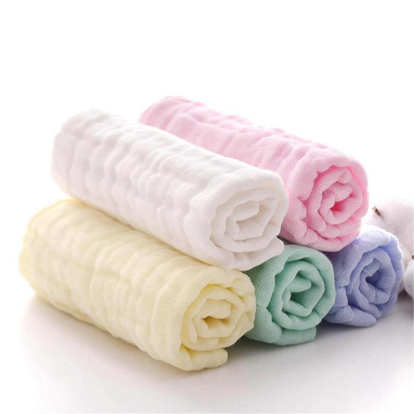 5-Pack: Baby Washcloths DailySale