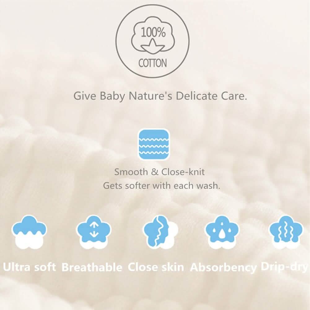 5-Pack: Baby Washcloths DailySale