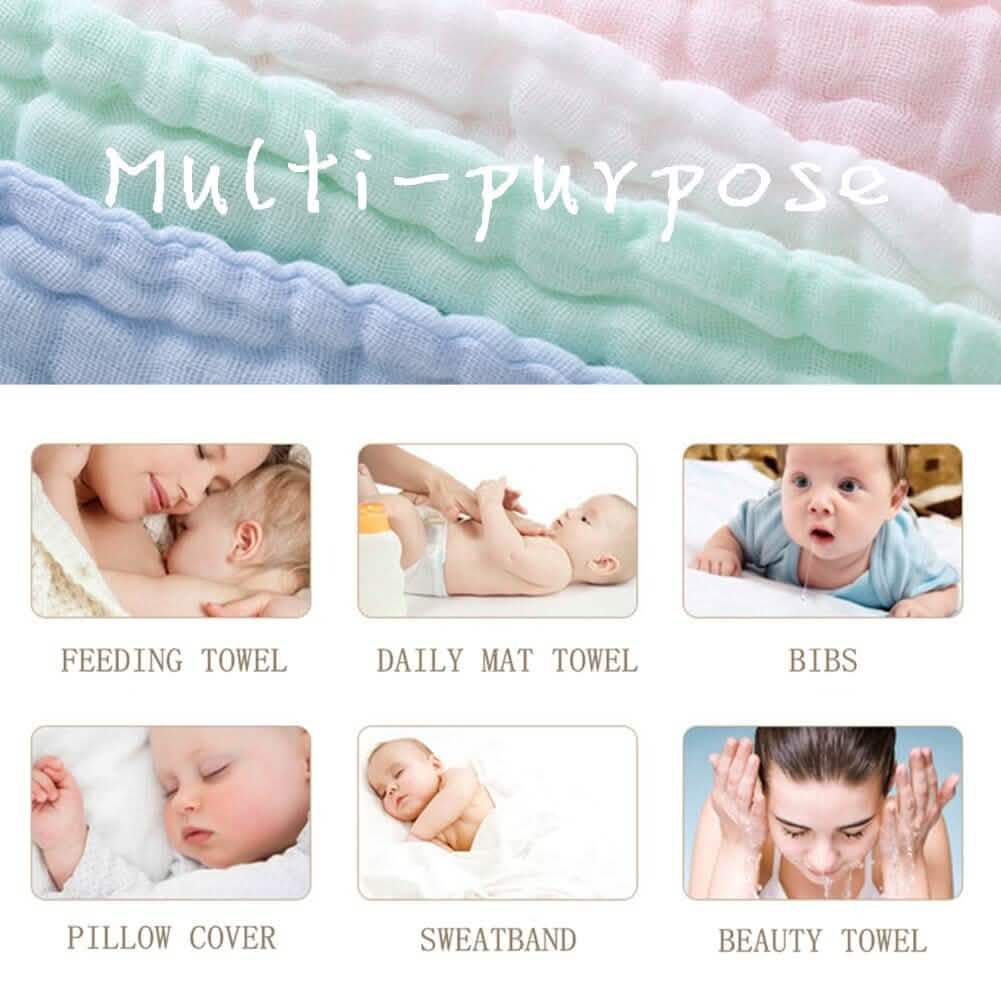 5-Pack: Baby Washcloths DailySale