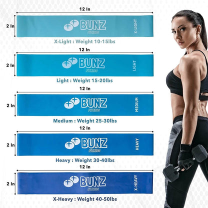 5-Pack: Bunz Fitness Booty Band DailySale