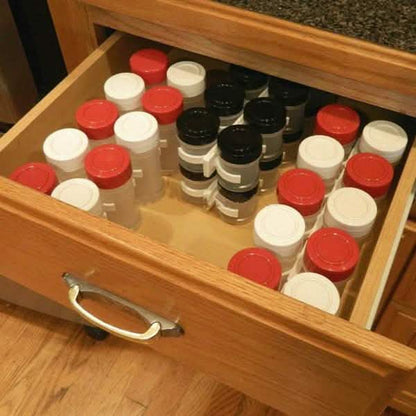 5-Pack: Cabinet Spice Wall Rack Storage DailySale