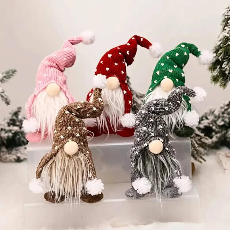 5-Pack: Christmas Gnome Plush Doll DailySale