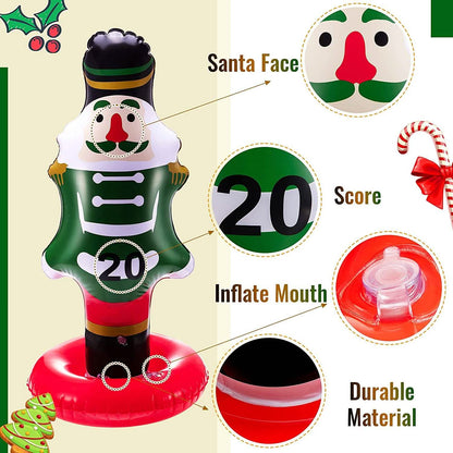 5-Pack: Christmas Nutcrackers Ring Toss Christmas Party Games Toys DailySale
