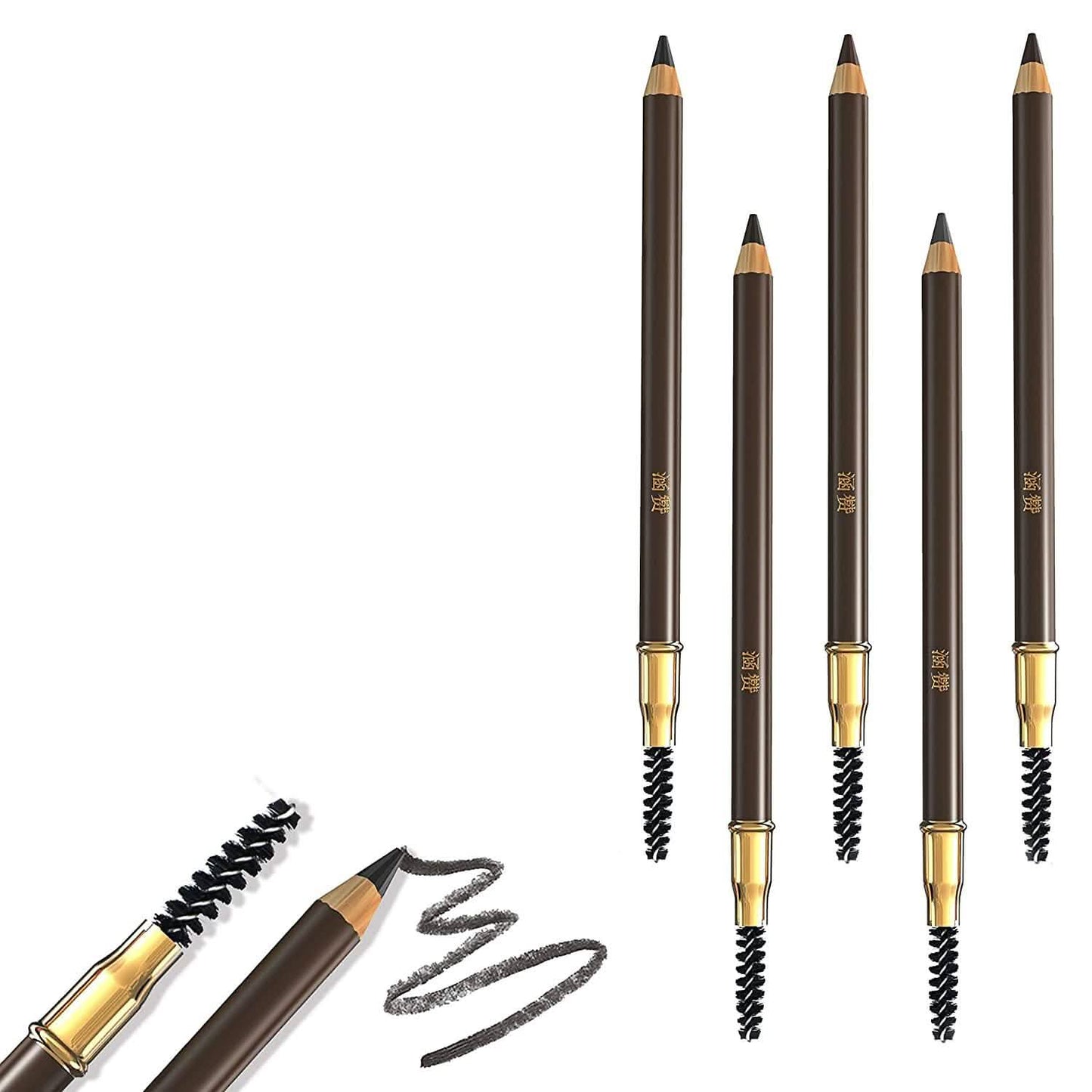 5-Pack: Eyebrow Pencil Longlasting Waterproof Durable Liner DailySale