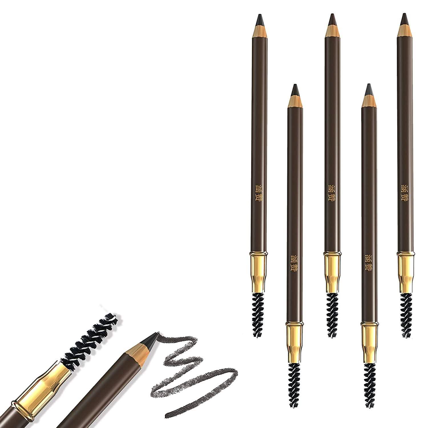 5-Pack: Eyebrow Pencil Longlasting Waterproof Durable Liner DailySale