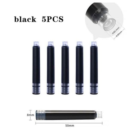5-Pack: Fashion Color Student Office Fountain Pen School Stationery Supplies Ink Pens DailySale