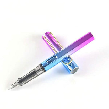5-Pack: Fashion Color Student Office Fountain Pen School Stationery Supplies Ink Pens DailySale