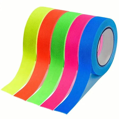 5-Pack:  Fluorescent Light Tape for Party Decorations, Birthdays & Crafts DailySale