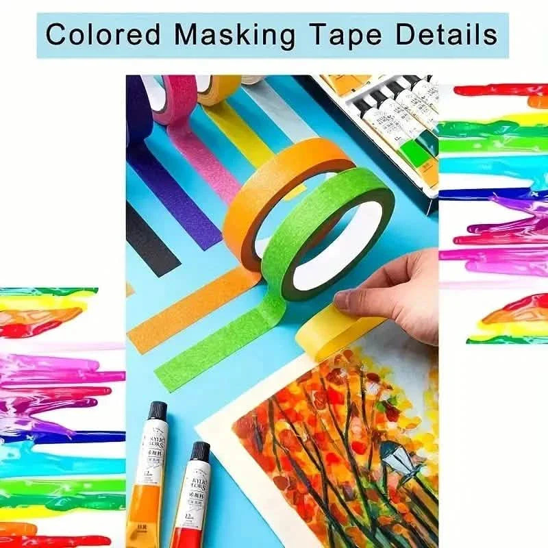 5-Pack:  Fluorescent Light Tape for Party Decorations, Birthdays & Crafts DailySale