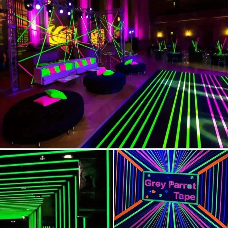 5-Pack:  Fluorescent Light Tape for Party Decorations, Birthdays & Crafts DailySale