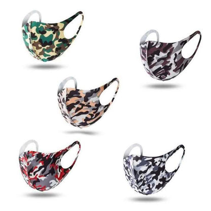 5-Pack: Fun Fabric Prints Non-Medical Reusable Face Masks DailySale