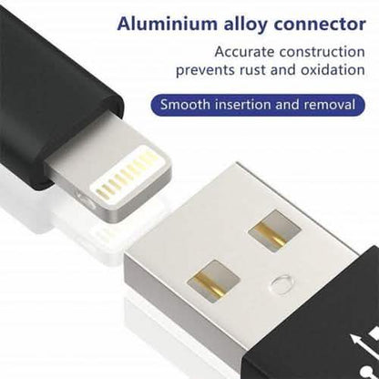 5-Pack: Heavy Duty Braided iPhone Lightning USB Cable Charger Cords DailySale