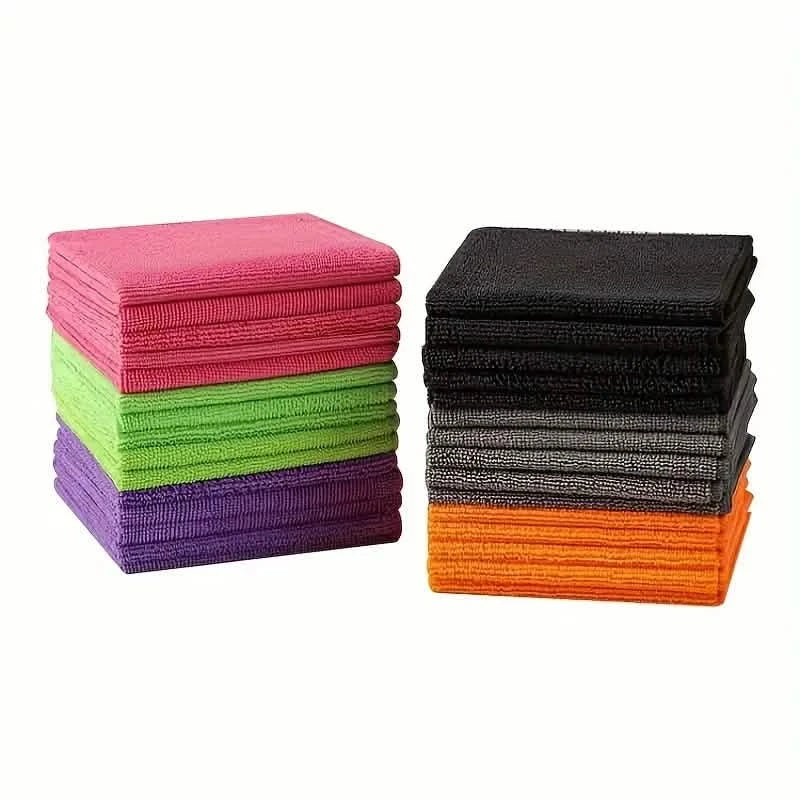 5-Pack: Household Cleaning Towel Set Non-Linting Cleaning Cloth DailySale