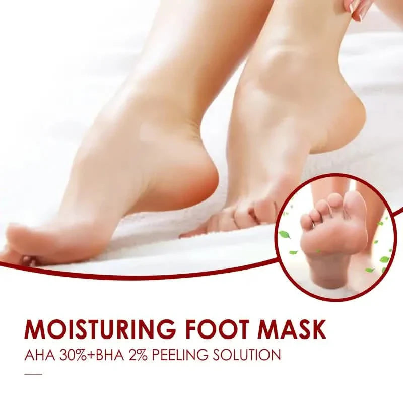 5-Pack: JAYSUING AHA 30% BHA 2% Peeling Solution Foot Mask DailySale