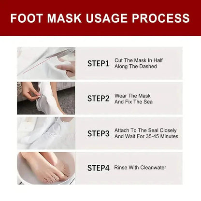 5-Pack: JAYSUING AHA 30% BHA 2% Peeling Solution Foot Mask DailySale