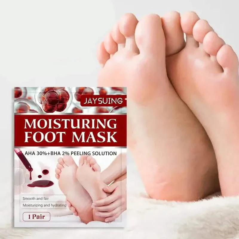 5-Pack: JAYSUING AHA 30% BHA 2% Peeling Solution Foot Mask DailySale