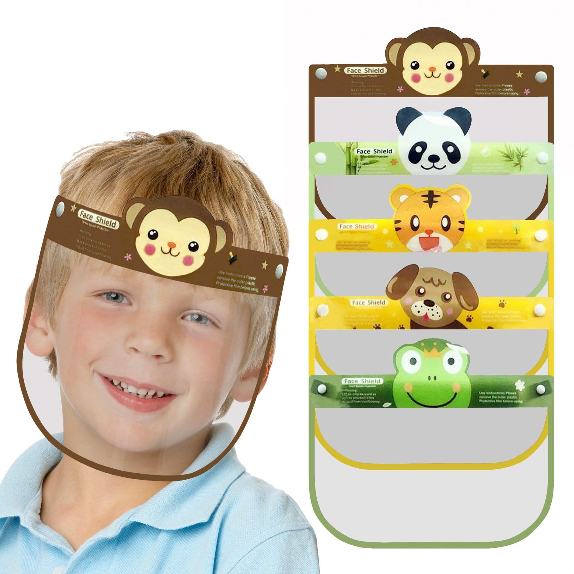 5-Pack: Kids Face Shield DailySale