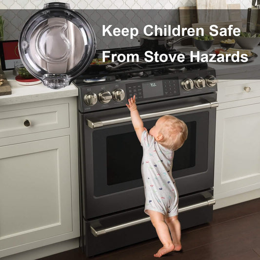 5-Pack: Kitchen Gas Electric Stove Knob Safety Covers DailySale