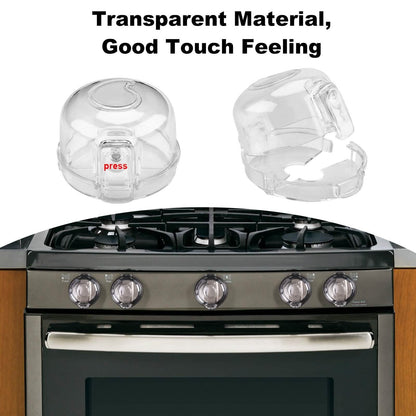 5-Pack: Kitchen Gas Electric Stove Knob Safety Covers DailySale