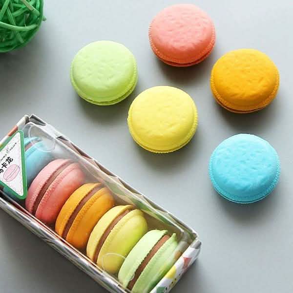 5-Pack: Macaron Erasers DailySale