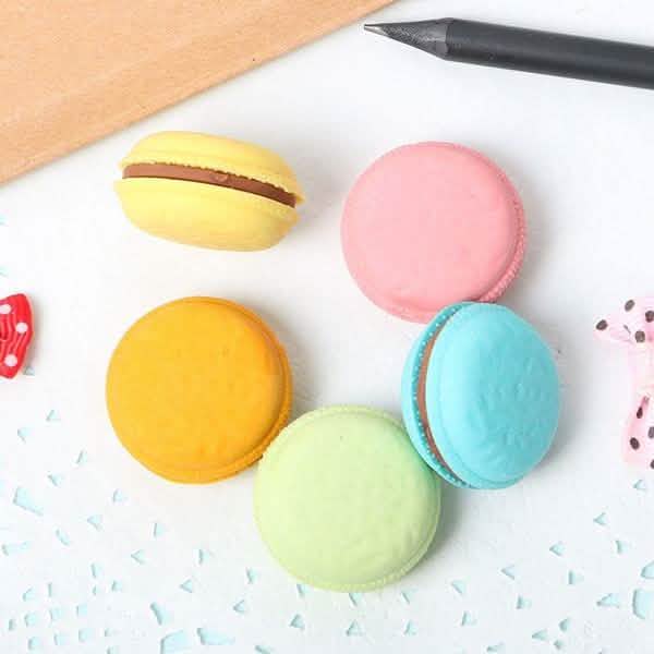 5-Pack: Macaron Erasers DailySale