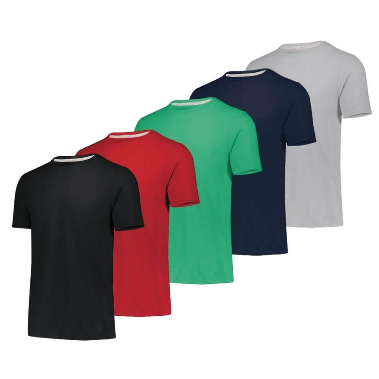 5-Pack: Men's Moisture-Wicking Active Athletic Performance Tees DailySale
