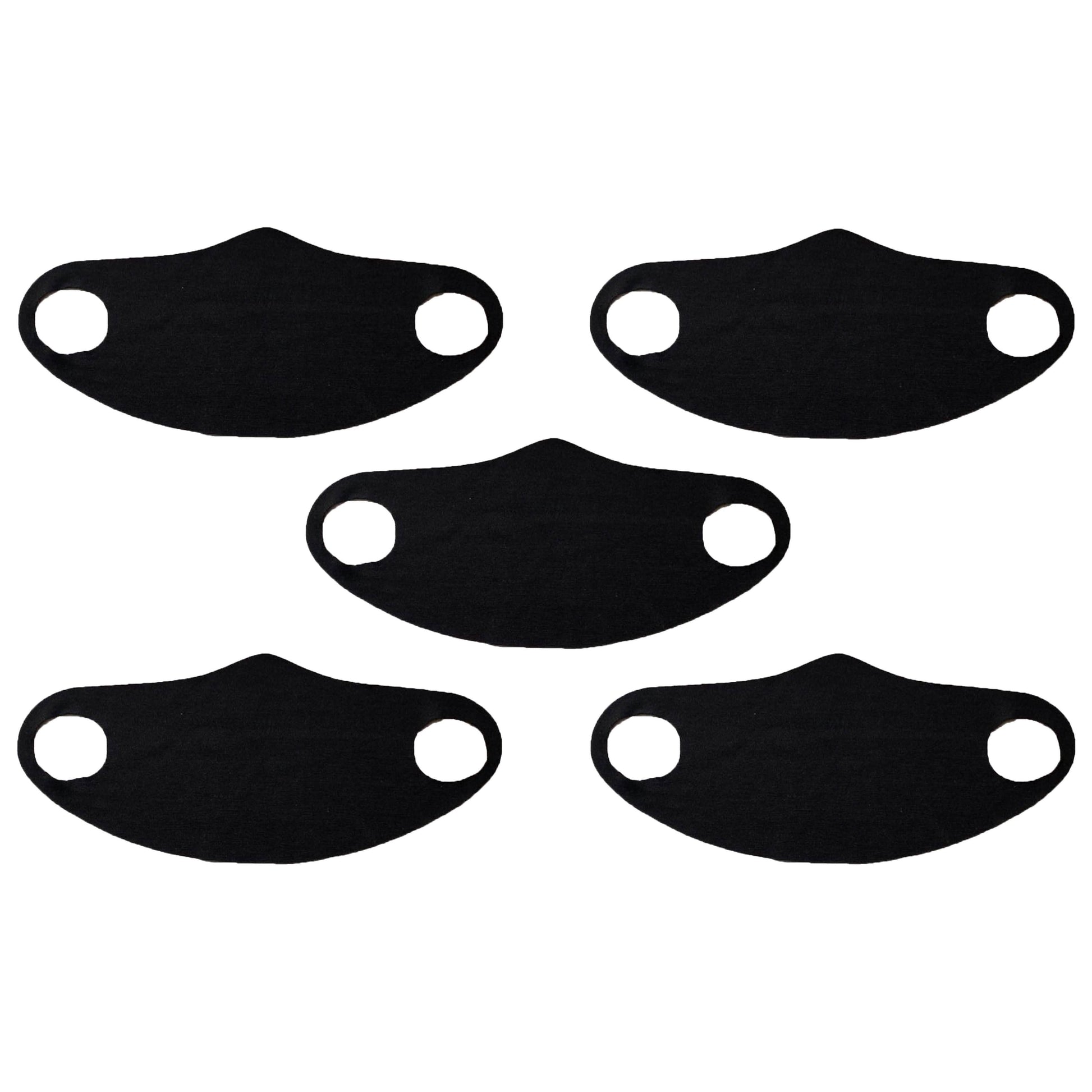 5-Pack: Men's & Women's Washable Reusable Stretch Fabric Seamless Face Mask DailySale