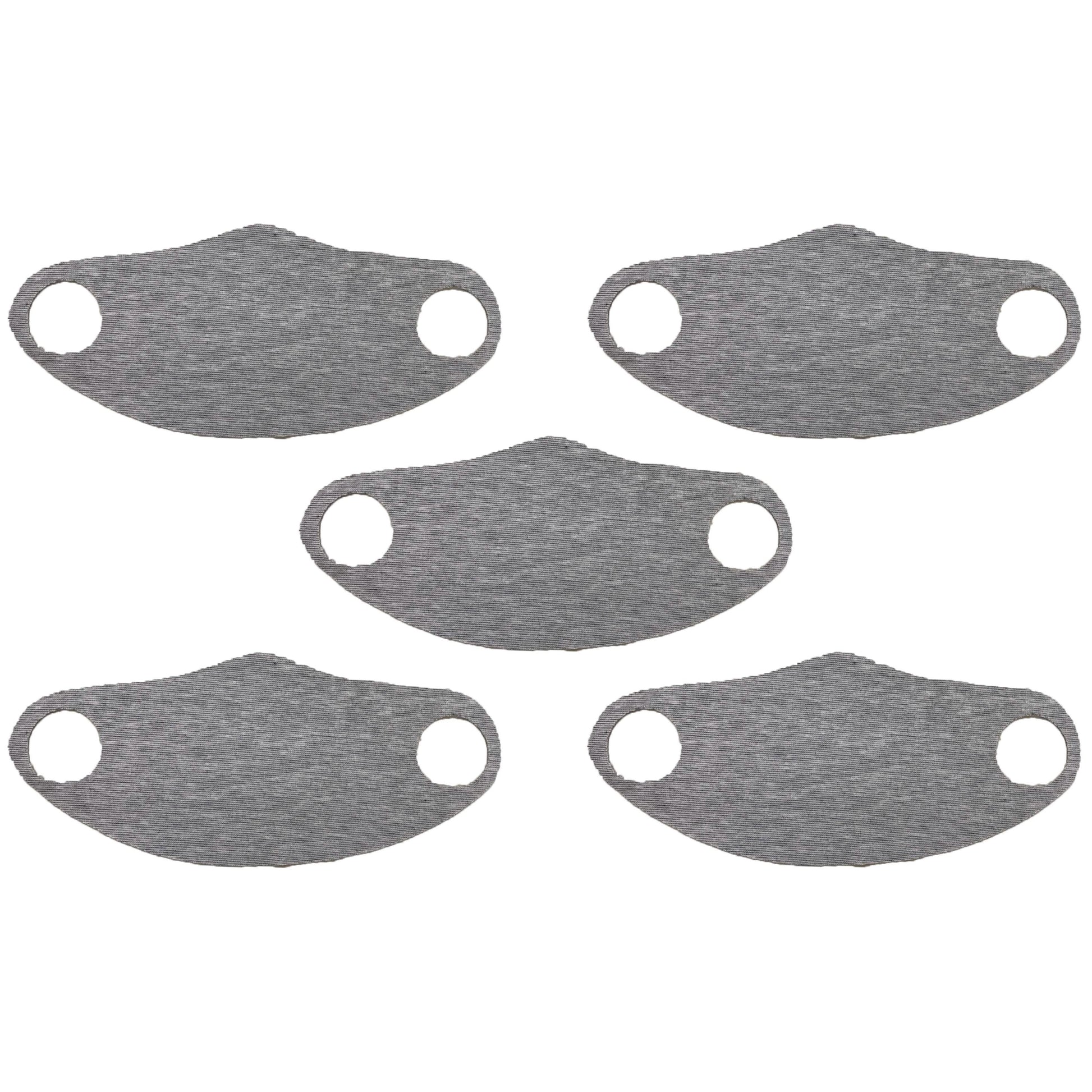 5-Pack: Men's & Women's Washable Reusable Stretch Fabric Seamless Face Mask DailySale